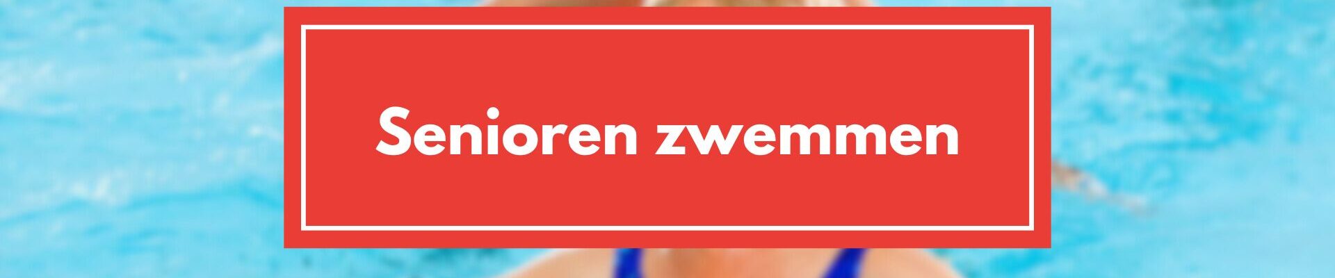 Senioren zwemmen